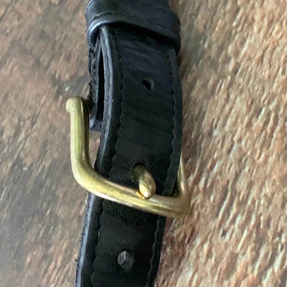 Vintage coach crossbody, City bag black 9790 brass hardware - Picture 4 of 5